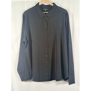 Brooks Brothers Button Down Shirt Long Sleeve Blouse Knight Crest Women Size 3XL